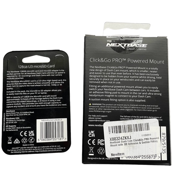 NEW NextBase Dash Cam 4K 622GW + 128GB + extra mount - Picture 12 of 14